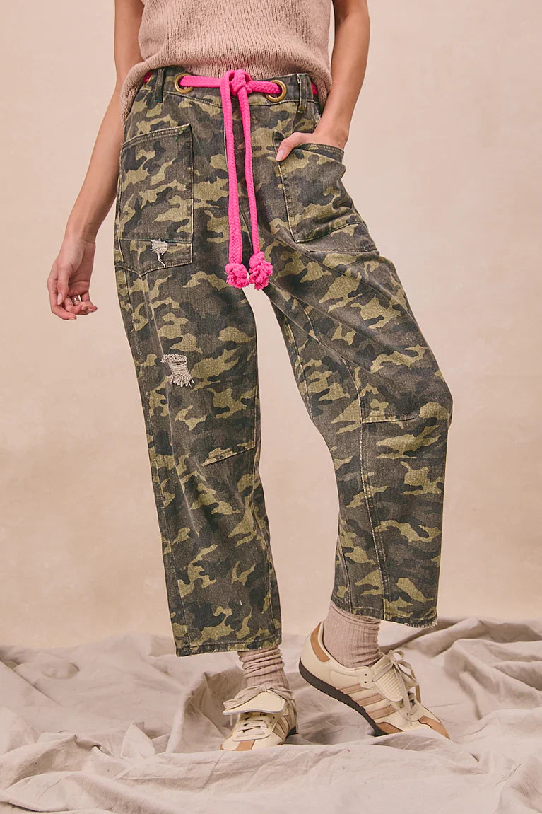 Camo Print pants