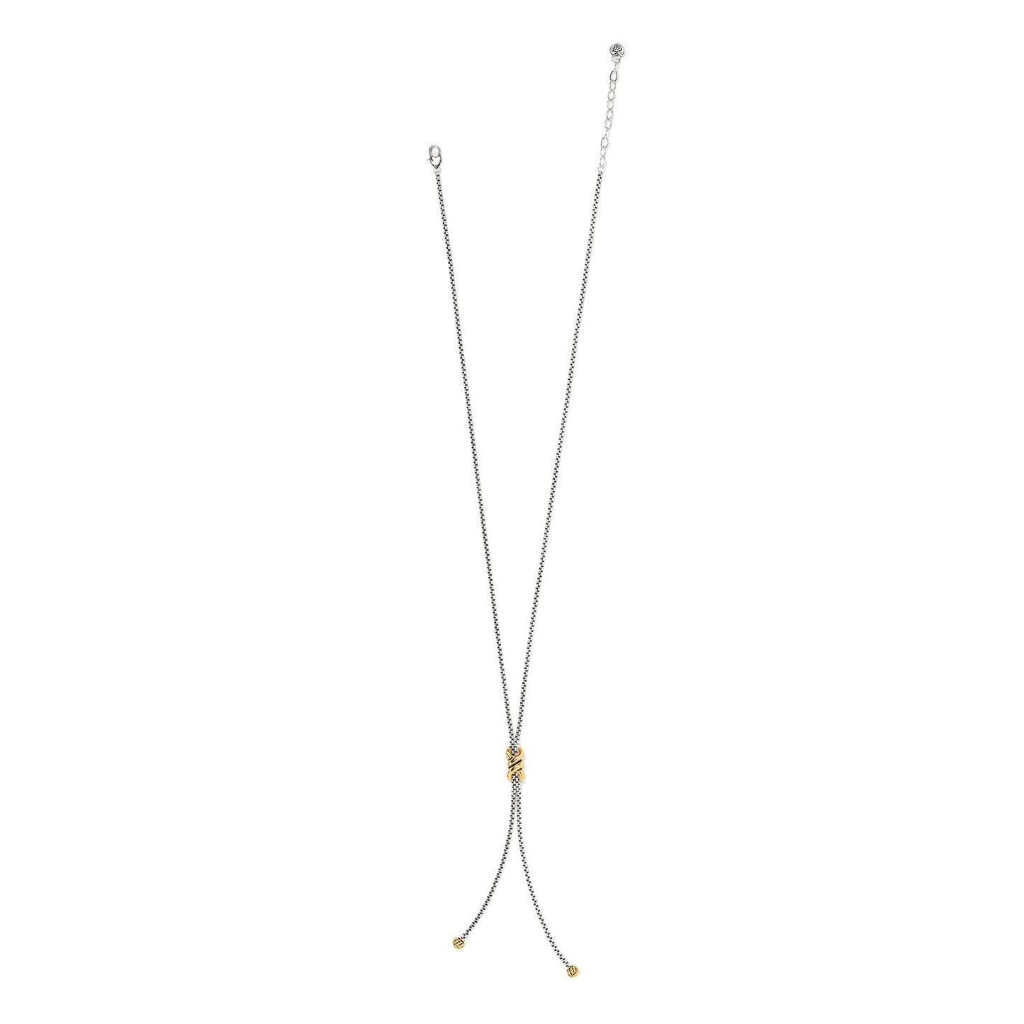 2tn Interlok twist lariat necklace
