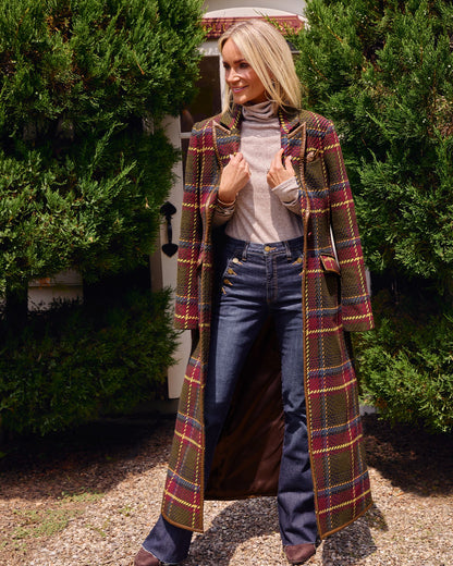 Mullin Plaid Coat