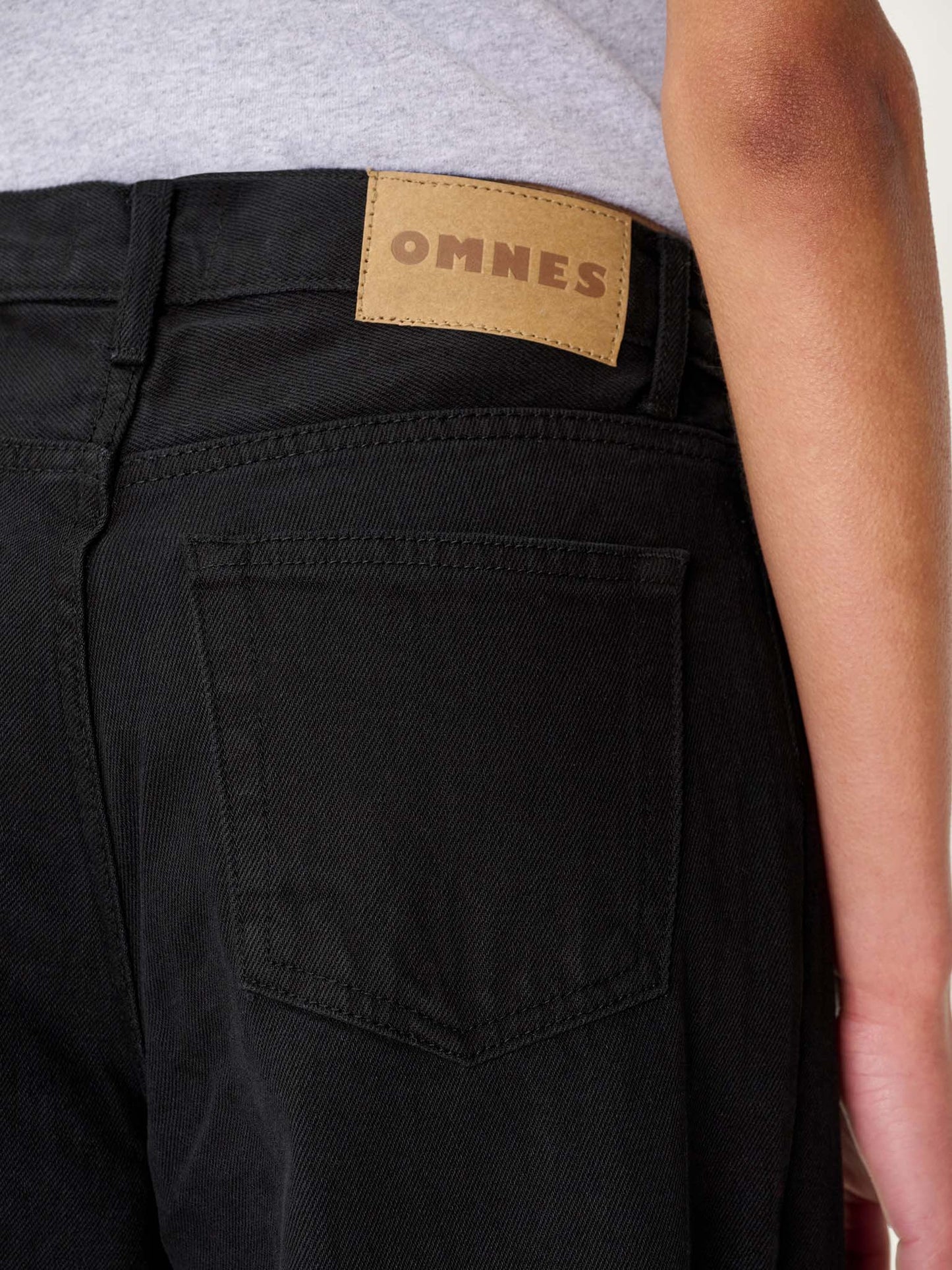 Connie Wide Jean in Black
