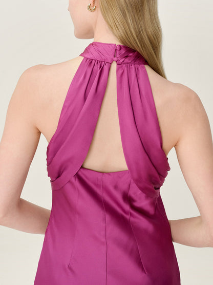 Seychelles Dress in Magenta