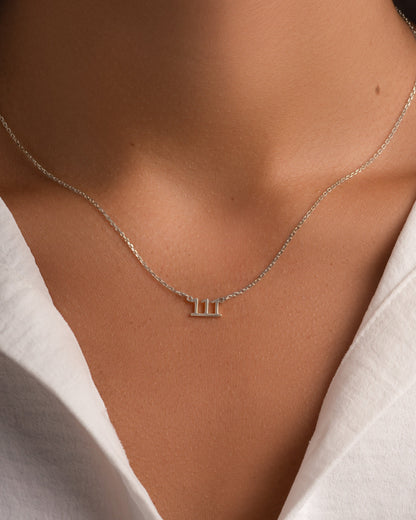 111 Ready to Ship Angel Number Necklace
