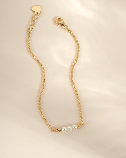 3 Pearl Bracelet