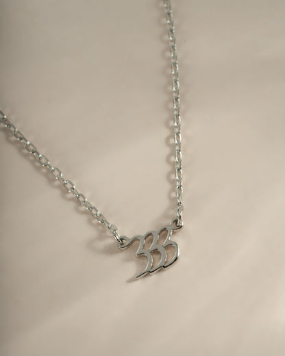 333 Ready to Ship Angel Number Necklace