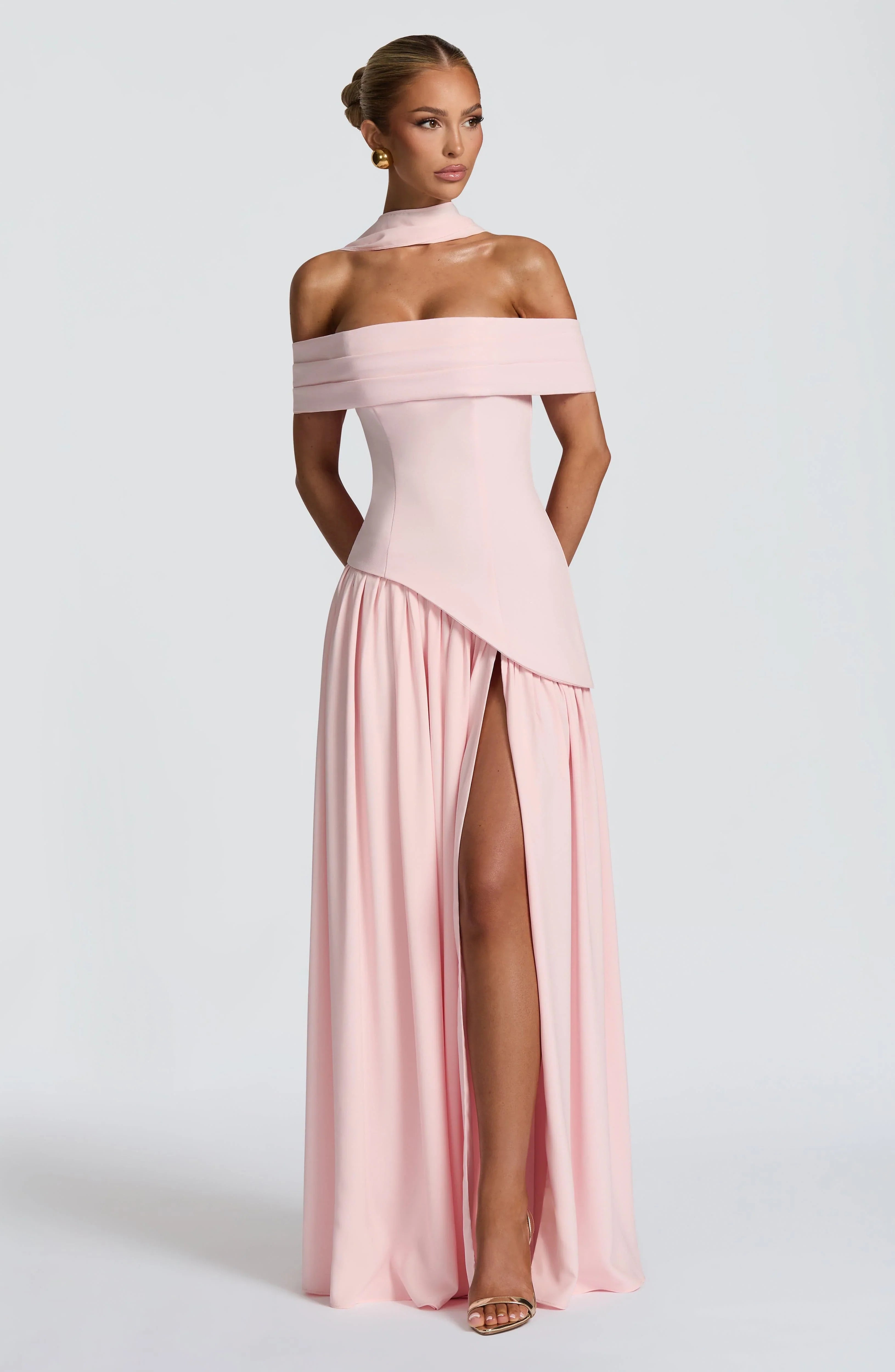 Delilah Maxi Dress - Blush