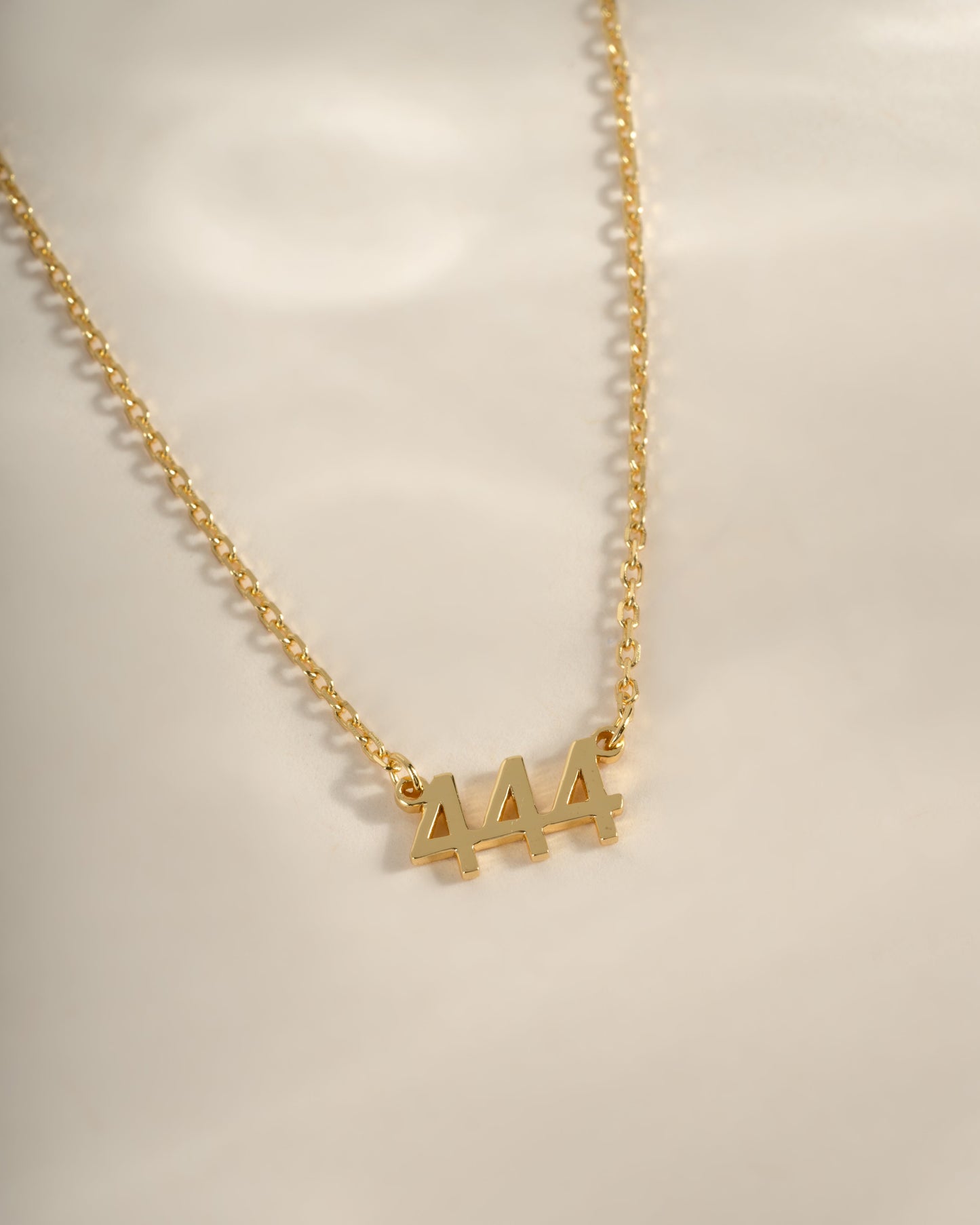 444 Ready to Ship Angel Number Necklace