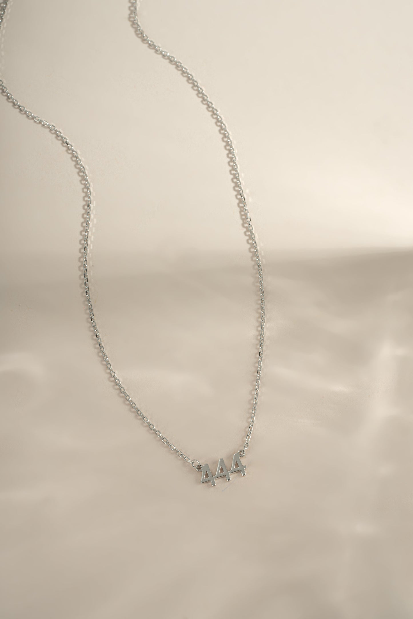 444 Ready to Ship Angel Number Necklace