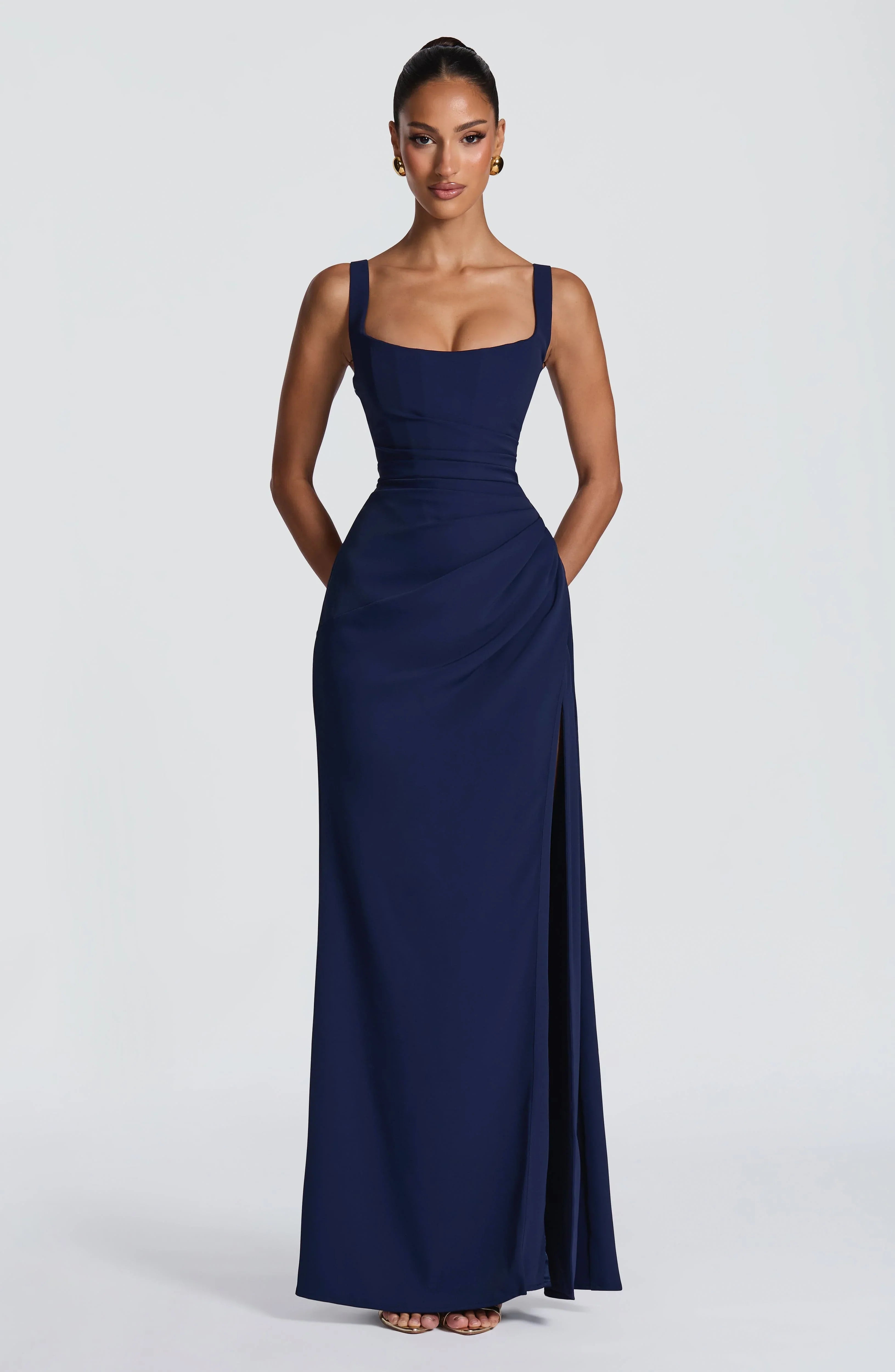 Laleh Maxi Dress - Navy