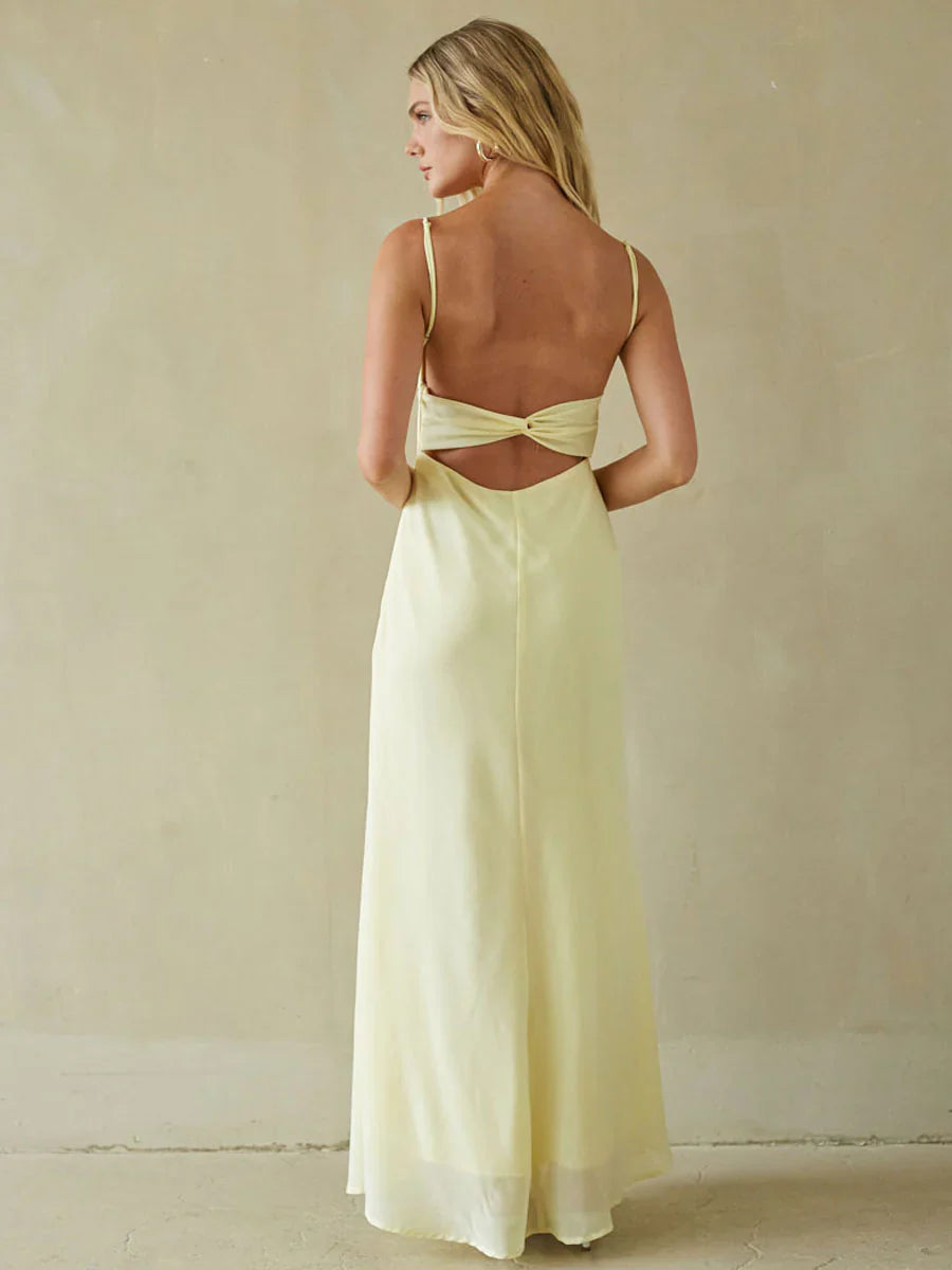 McKall Chiffon Maxi Dress