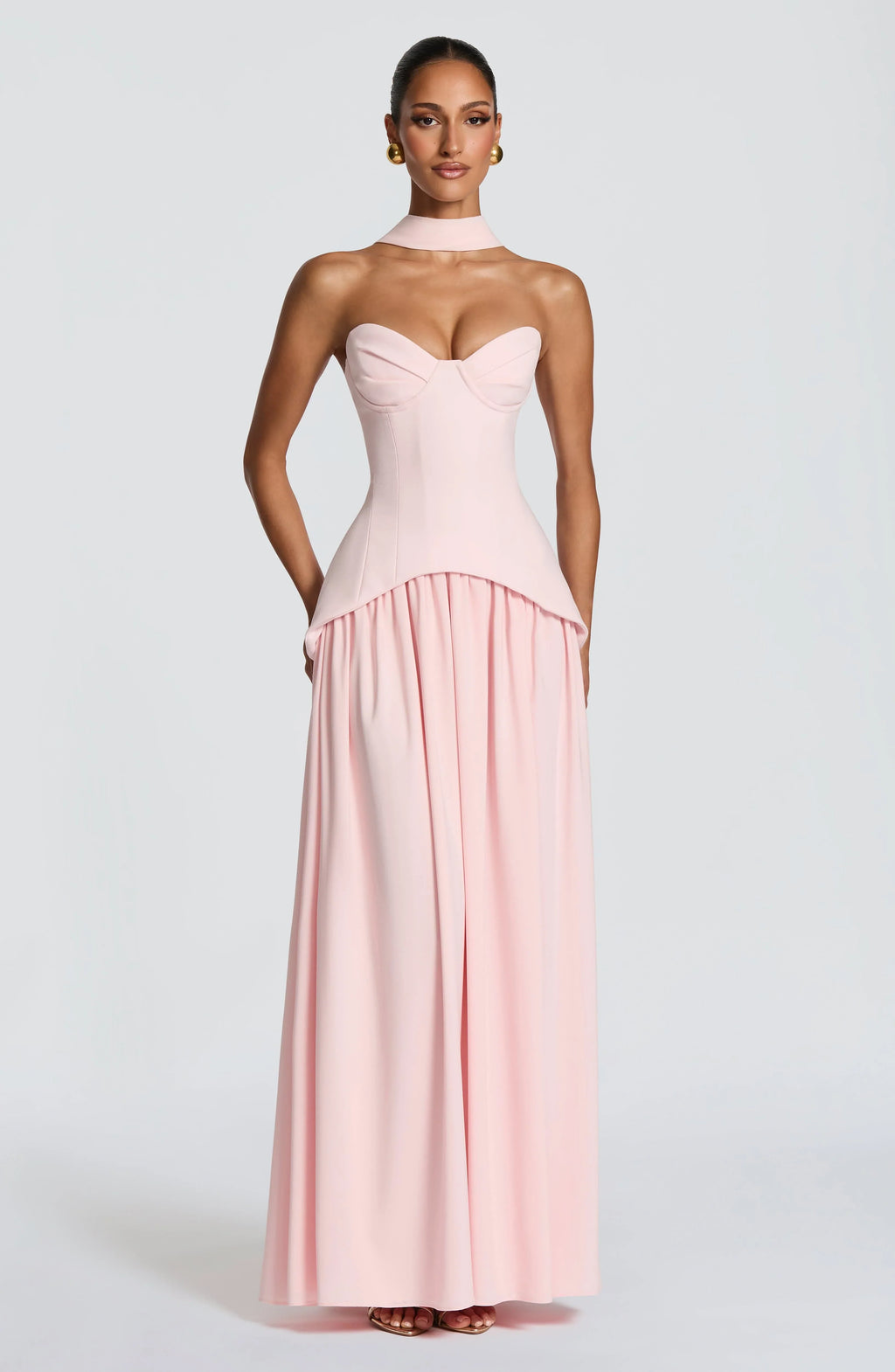 Vietta Maxi Dress - Blush
