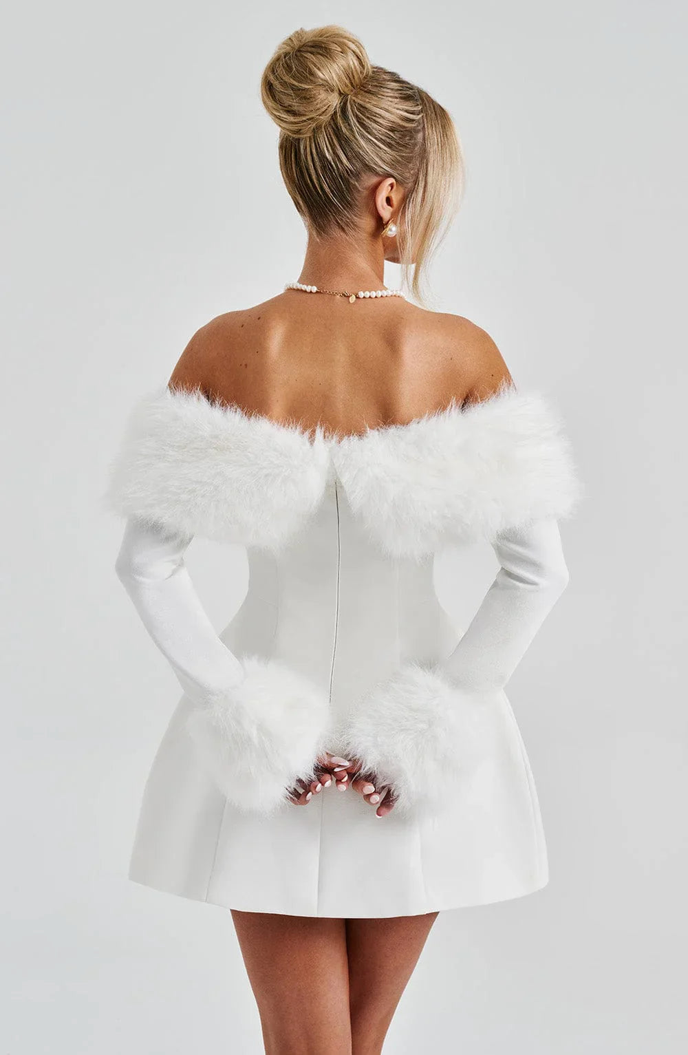 Villanelle Mini Dress - Ivory