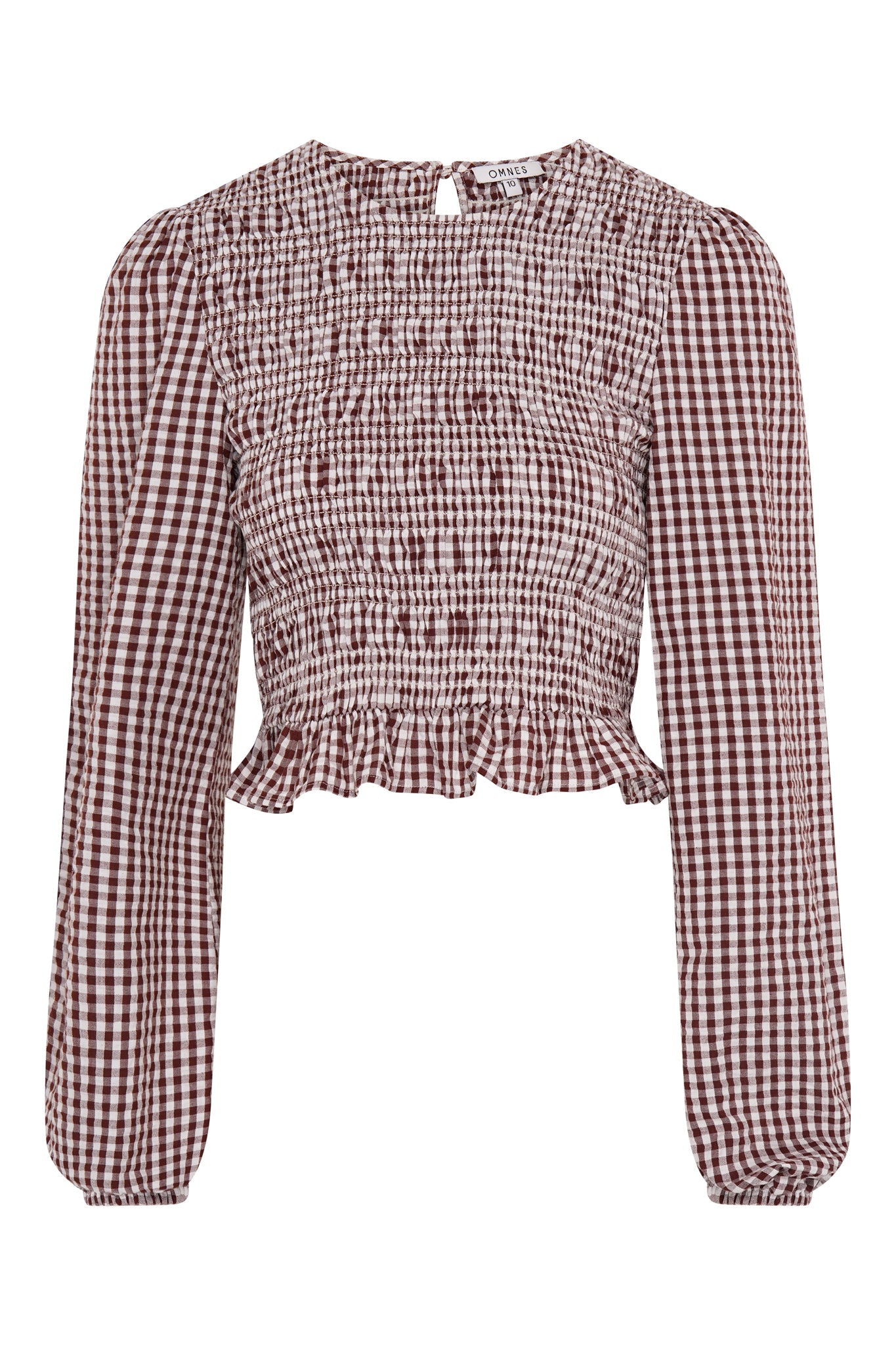 Kaloppe Top in Brown