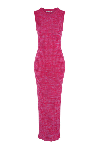 Tyler Dress in Space Dye Pink