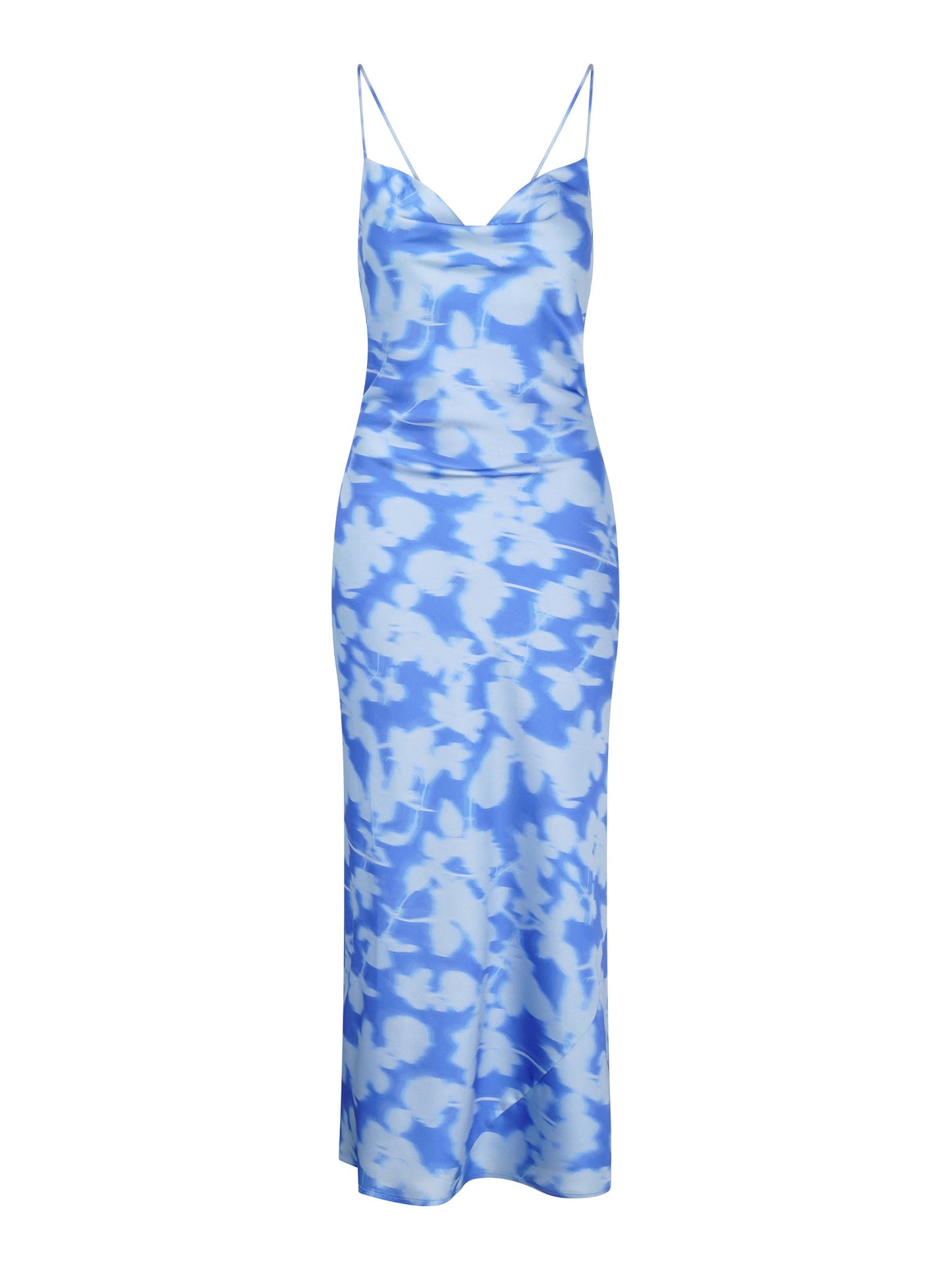 Riviera Midi Dress in Blurred Floral