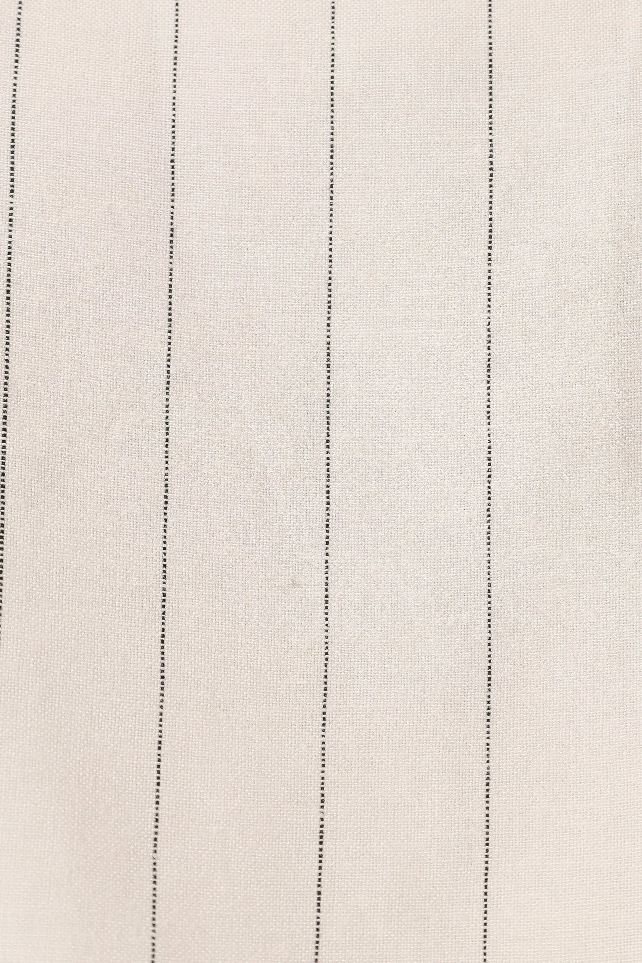 Windsor Top - White Stripe