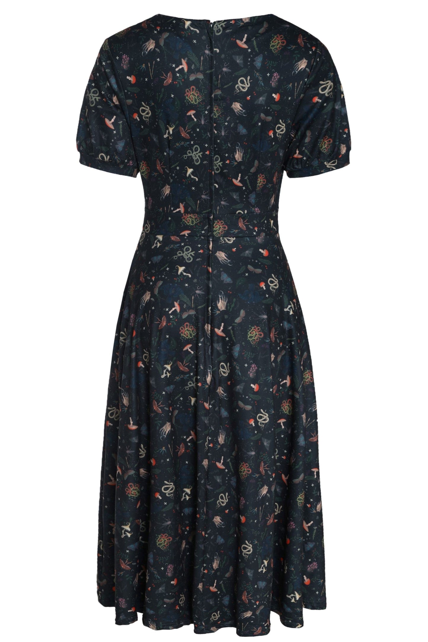 Julia 50s Style Mystical Forest Dress