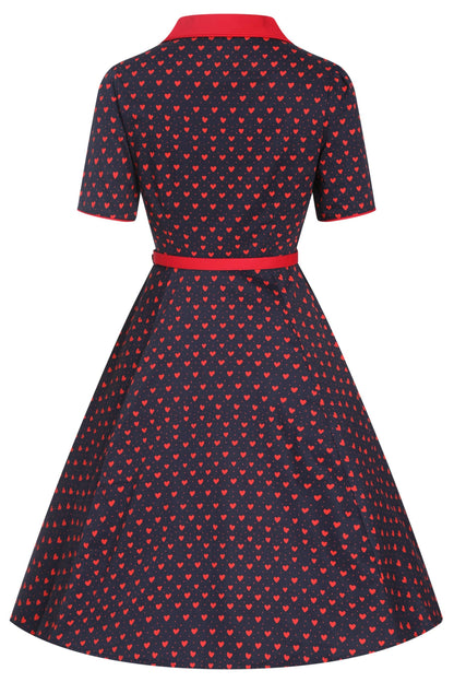 Penelope "Love Me Dot" Shirt Dress