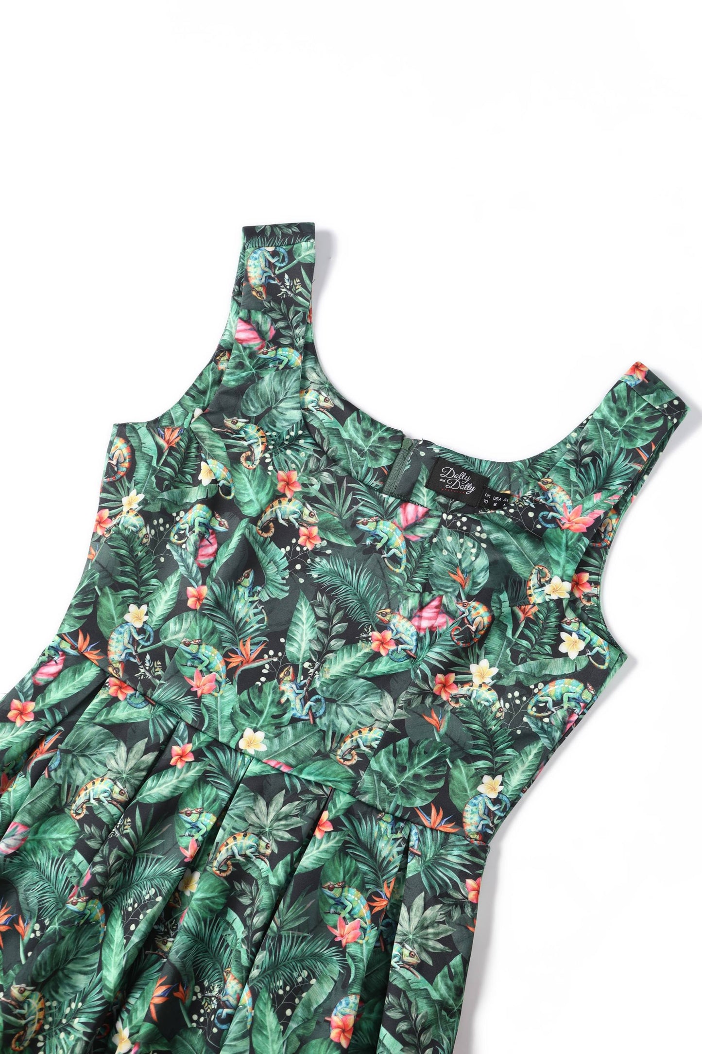 Amanda Green Chameleon Swing Dress