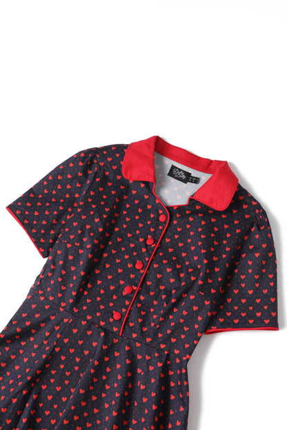 Penelope "Love Me Dot" Shirt Dress