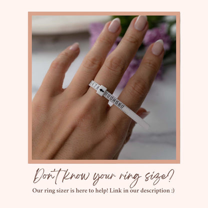 Solitaire Pearl Ring