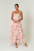 Flora Loose Fit Floral Midi Dress