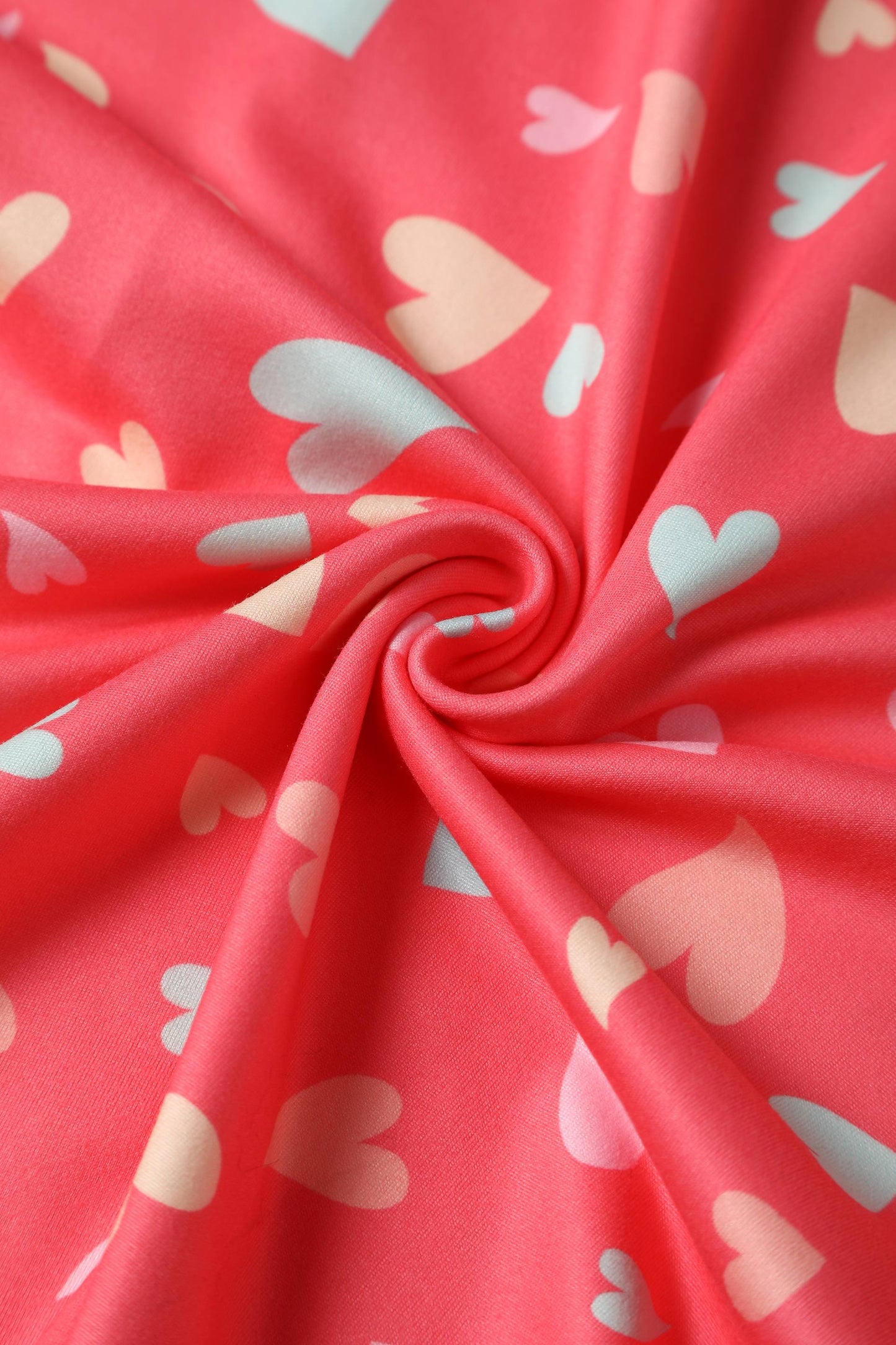 Donna Coral Heart Casual Dress