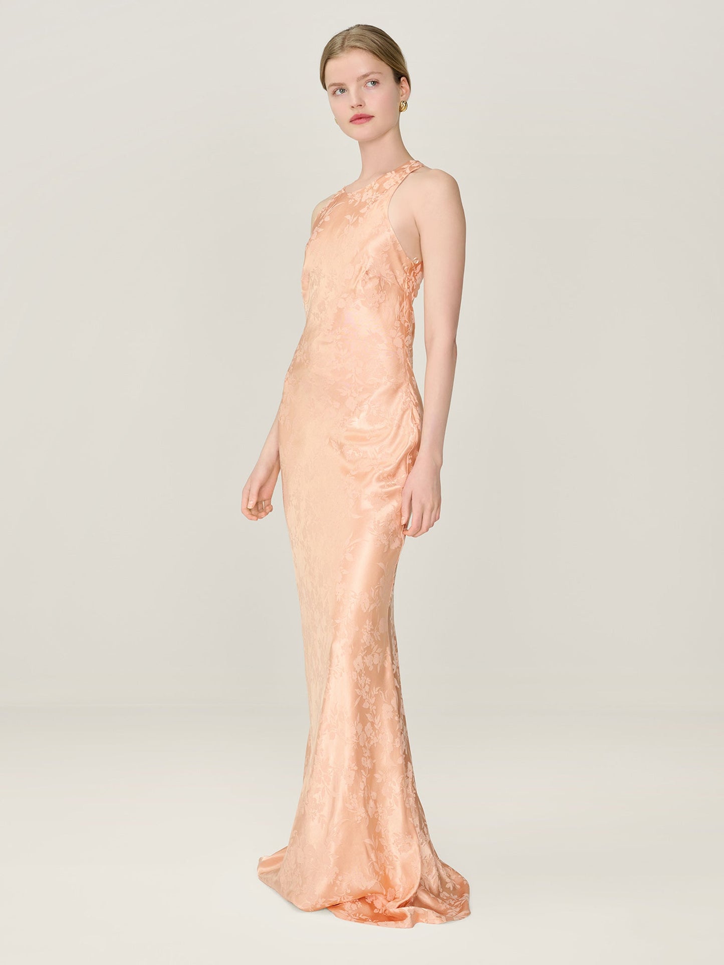 Jai Jacquard Dress in Prairie Sunset