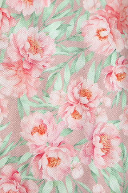 Penelope Pink Floral Shirt Dress