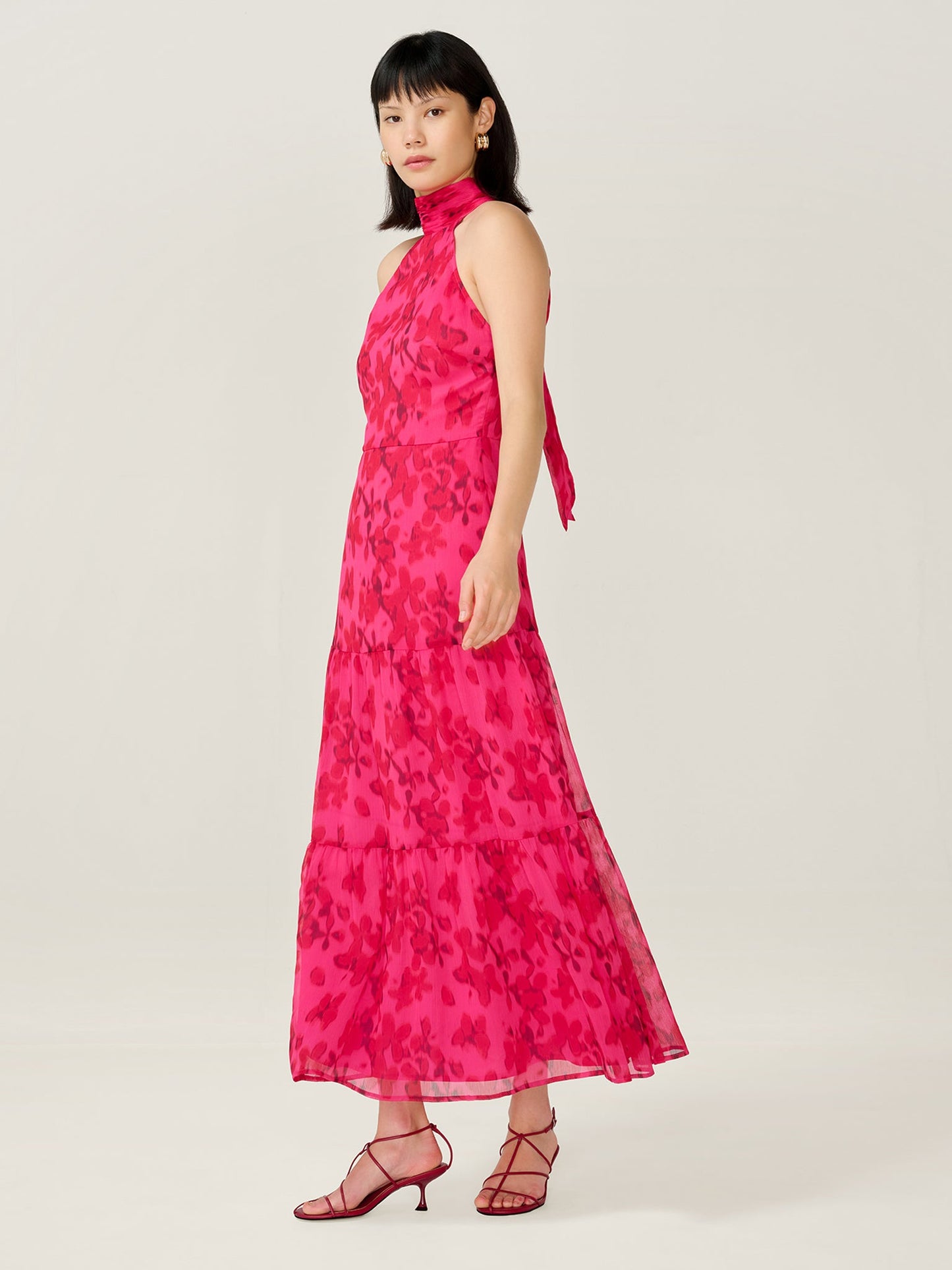Romeo Dress in Hazy Petal Print