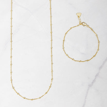 Simple Beaded Belly Chain