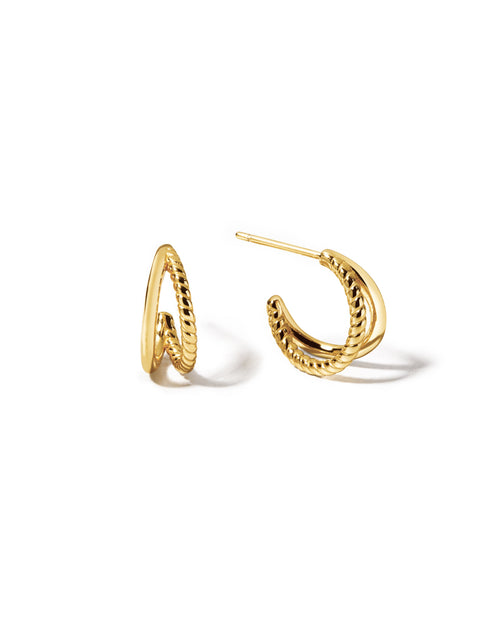 Stella Hoop Earrings