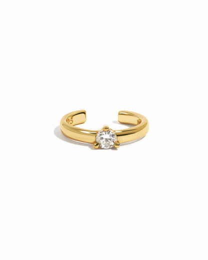 Solitaire Ear Cuff