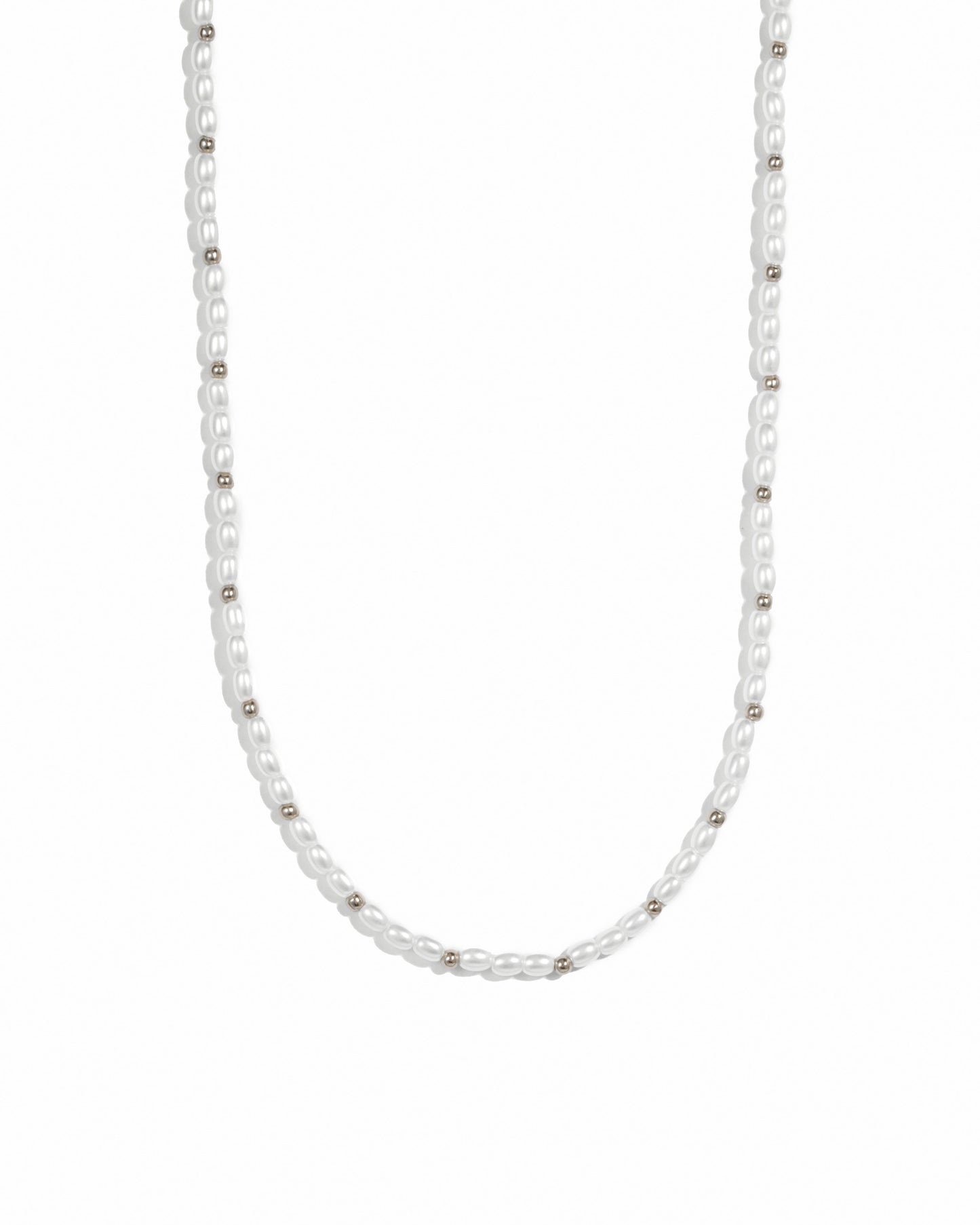 Beaded Pearl Necklace