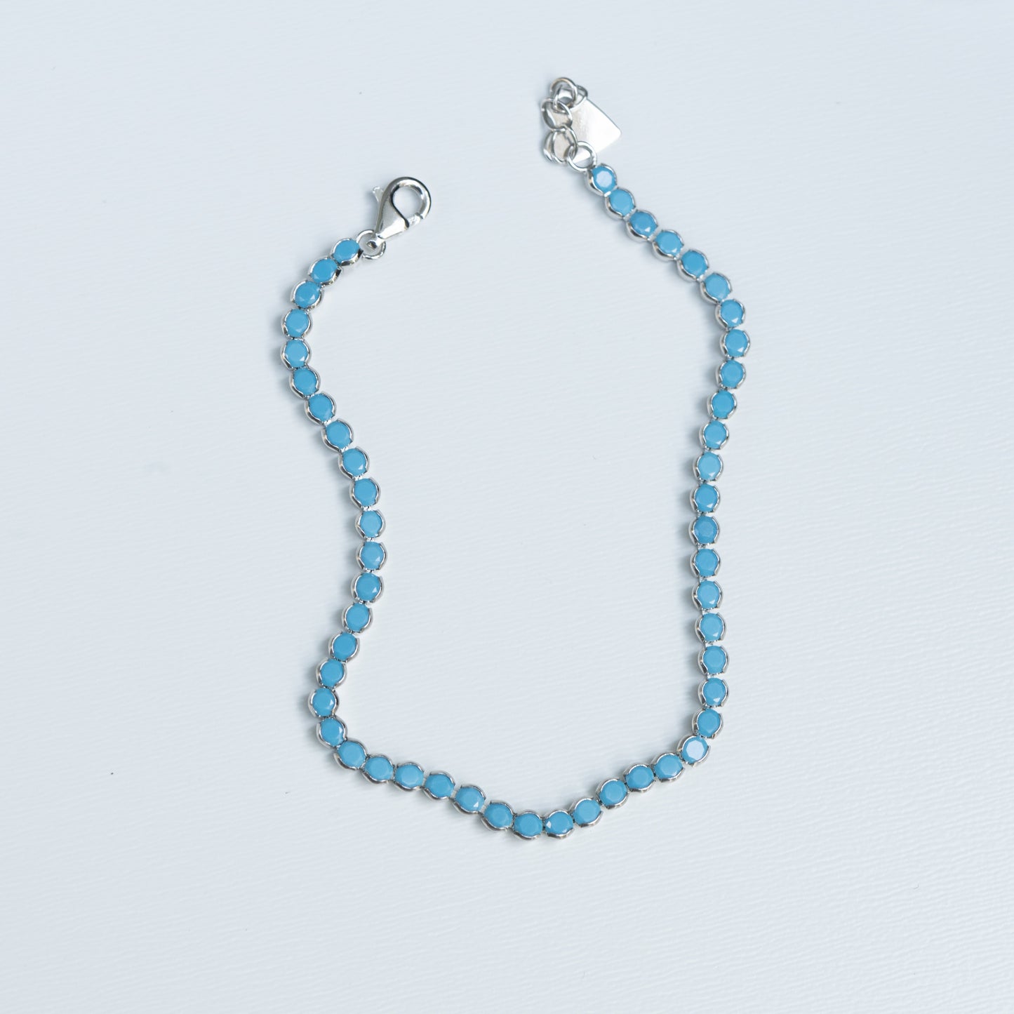 Turquoise Tennis Anklet