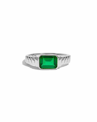 Emerald Statement Ring