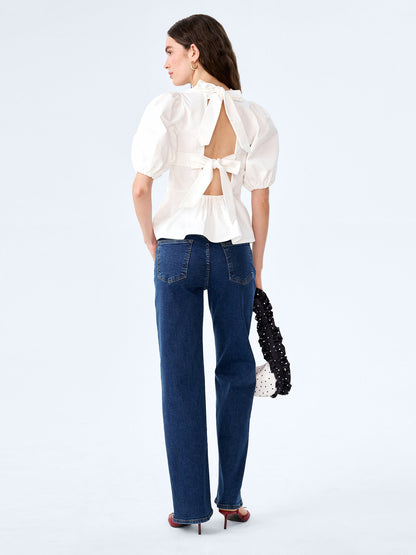 Tiana Top in White