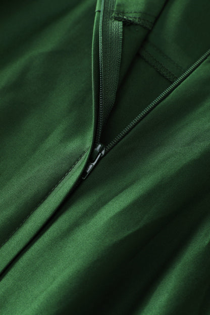Maisie Green Full Circle Midi Skirt