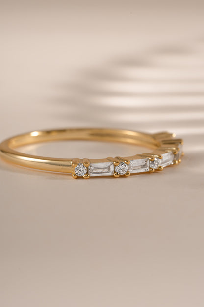 Baguette Stacking Ring