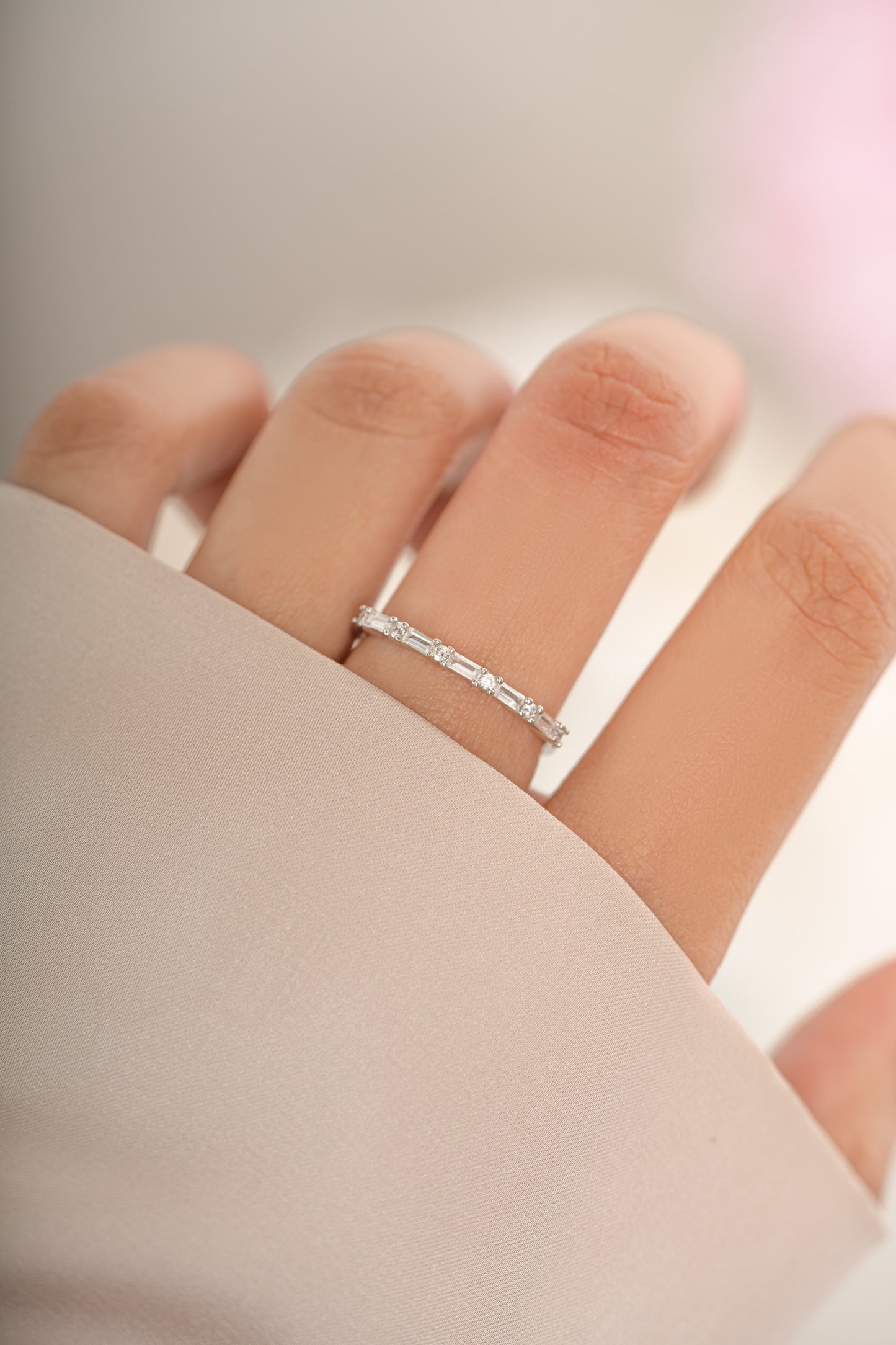 Baguette Stacking Ring