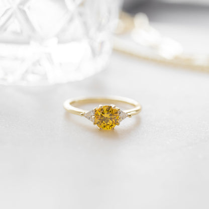 Canary Yellow Ring