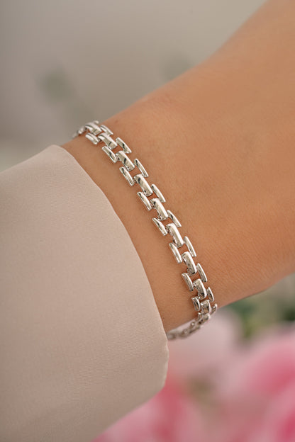 Jasmine Link Bracelet
