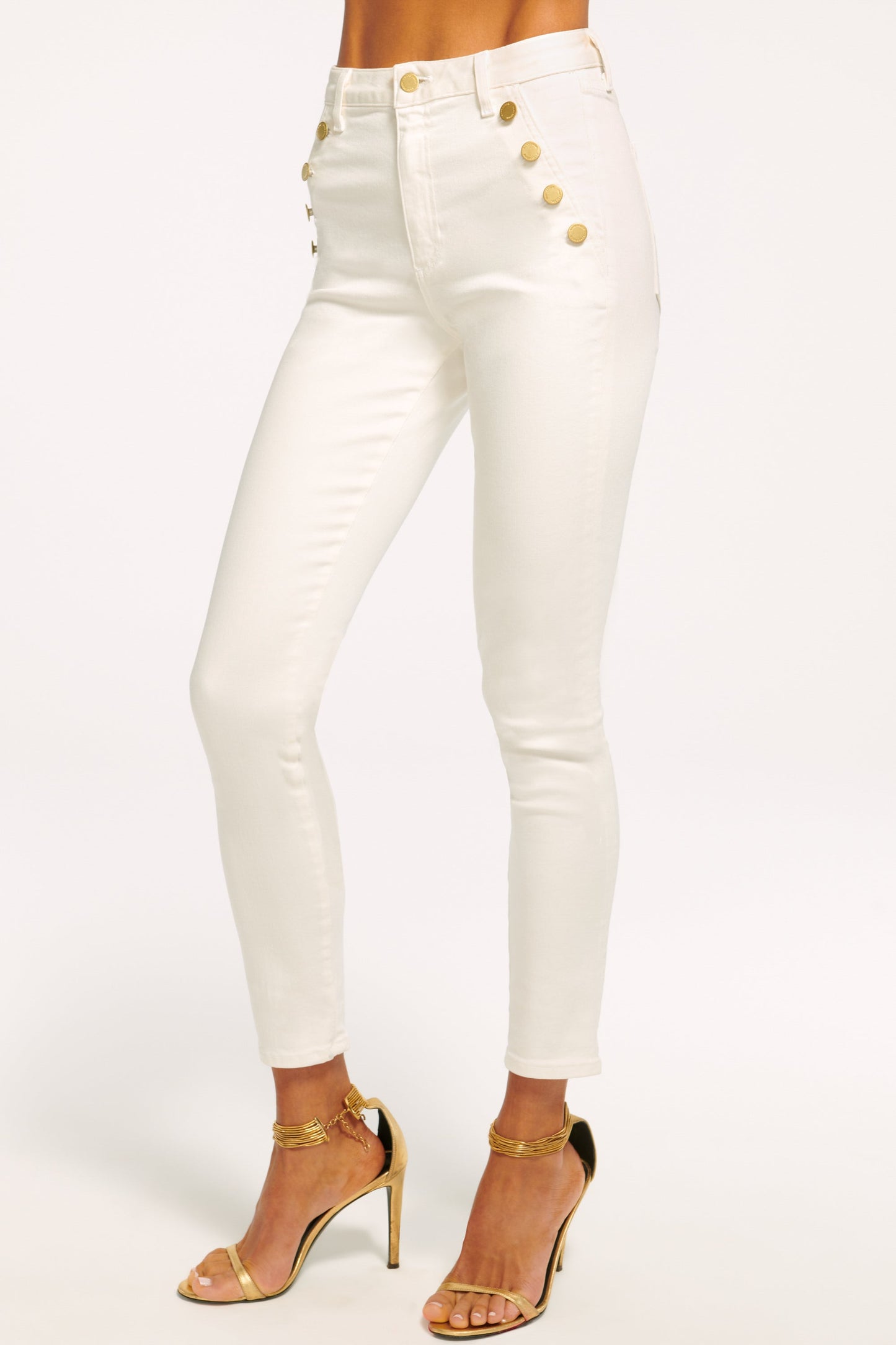 Helena High-Rise Skinny Jean | WHITE