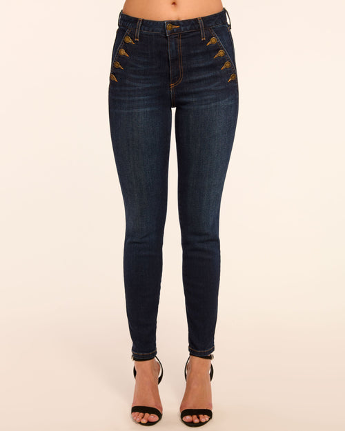 Helena High-Rise Skinny Jean | DARK RINSE