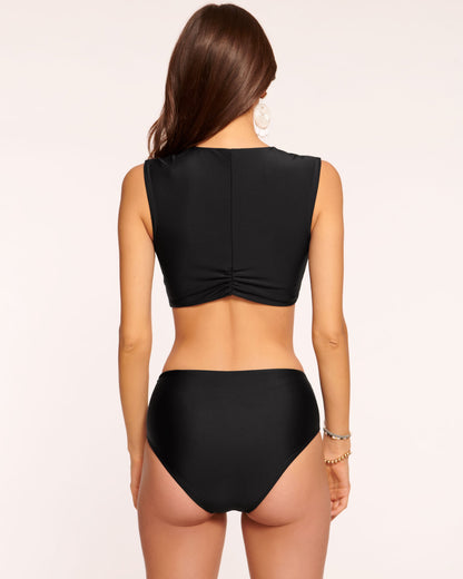 Marjorie High Waisted Bikini Bottom