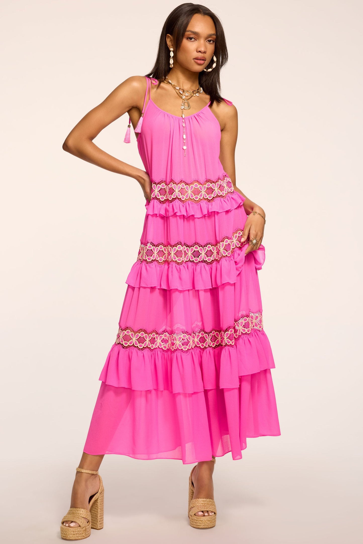 Lisbeth Coverup Midi Dress