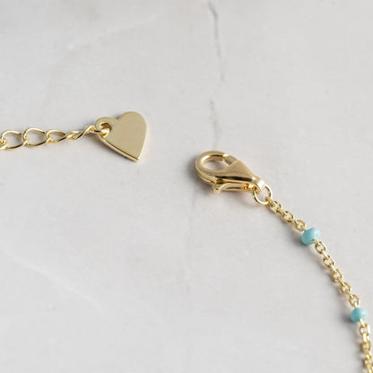 Turquoise Beaded Bracelet
