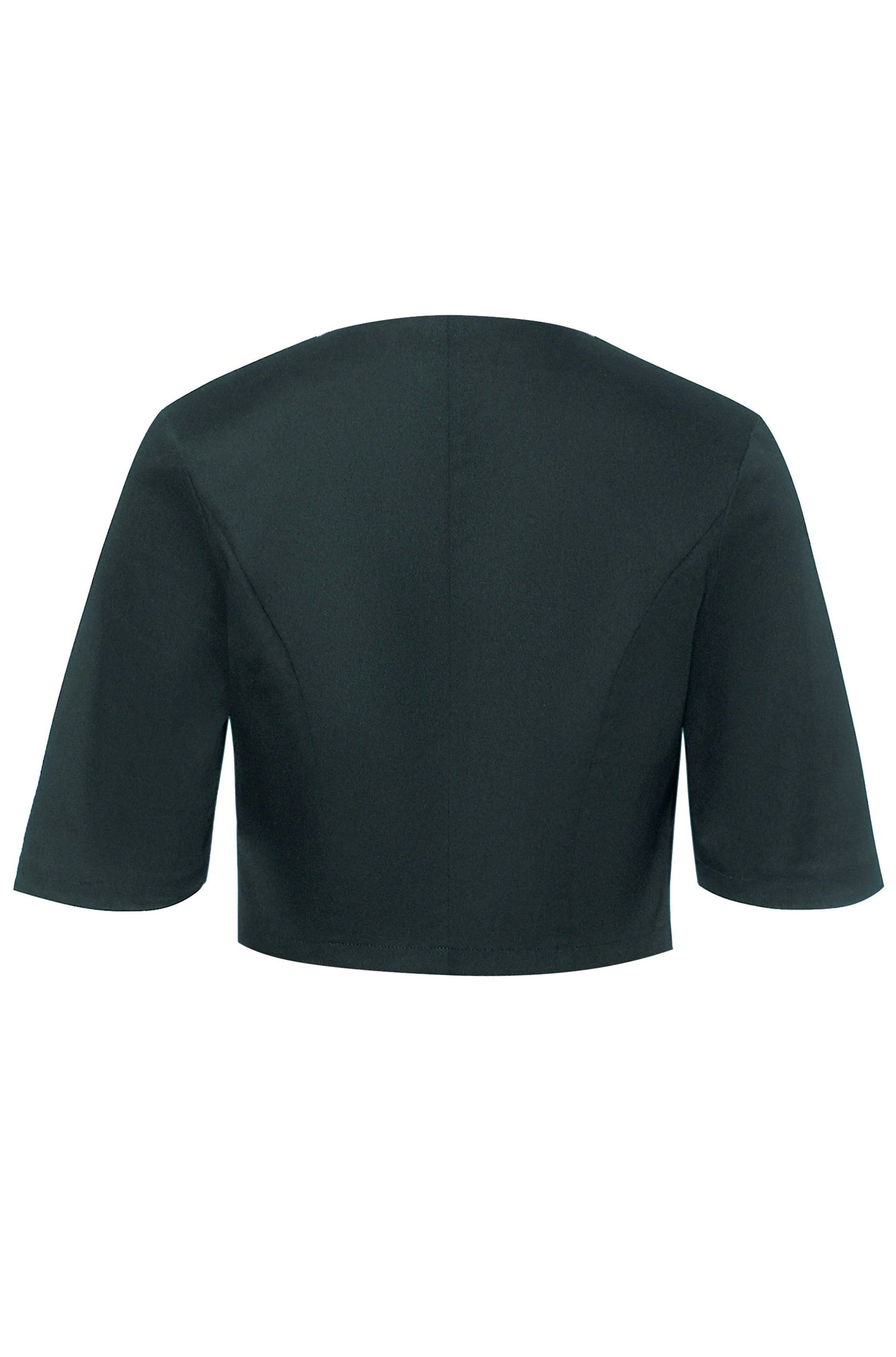 Lisette Dark Green Bolero Jacket