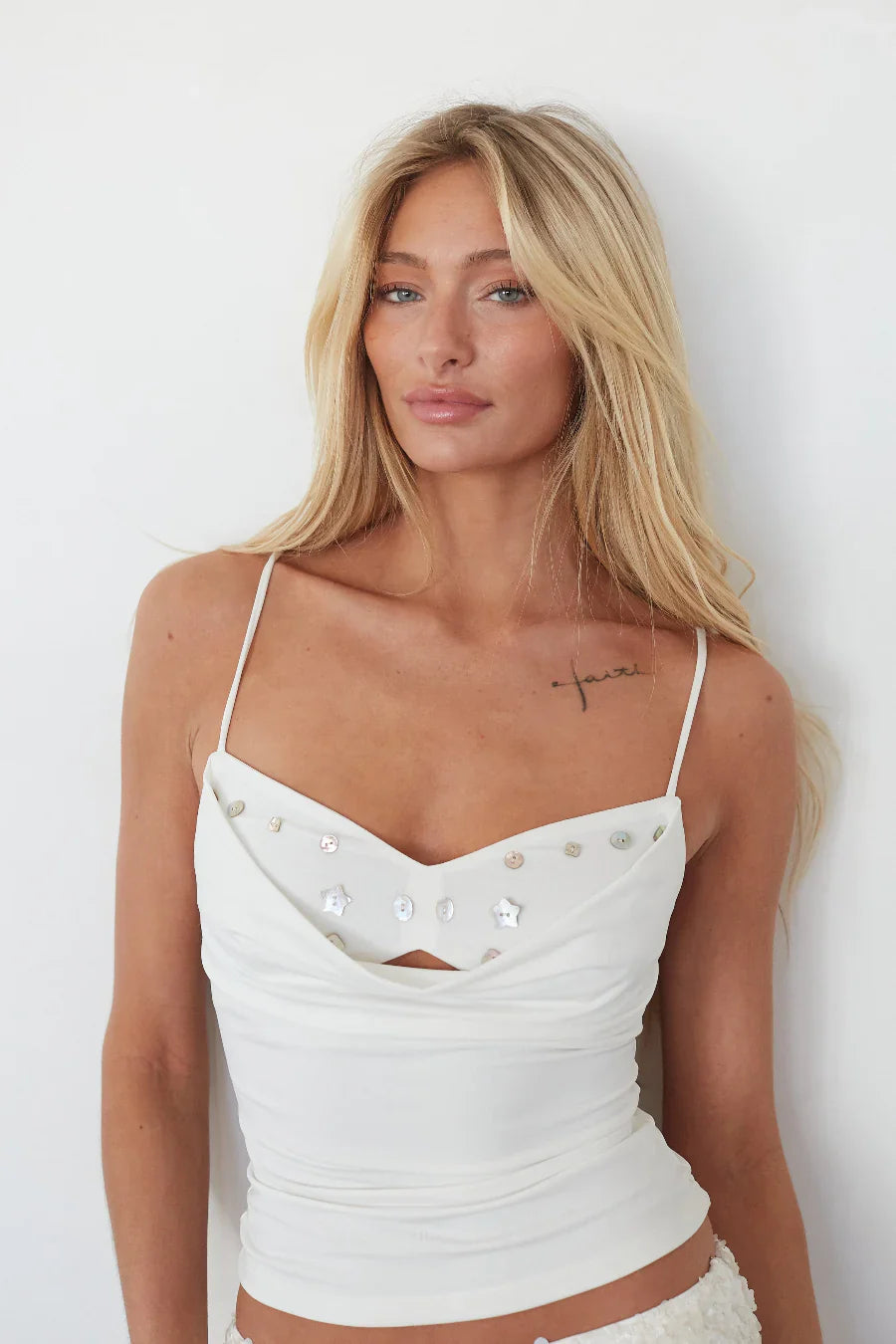 Maritza Embellished Tank Top