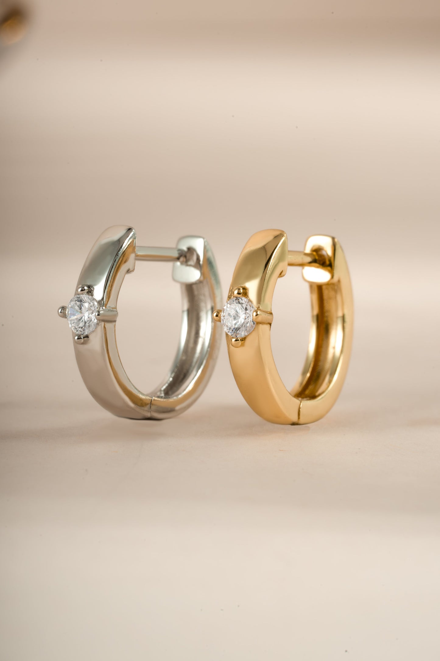 Bella Huggie Hoop Earrings