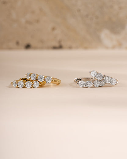 9mm Stacy Hoop Earrings